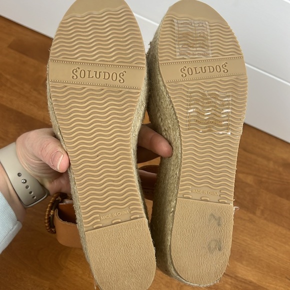 Soludos x anthropologie espadrille wedges